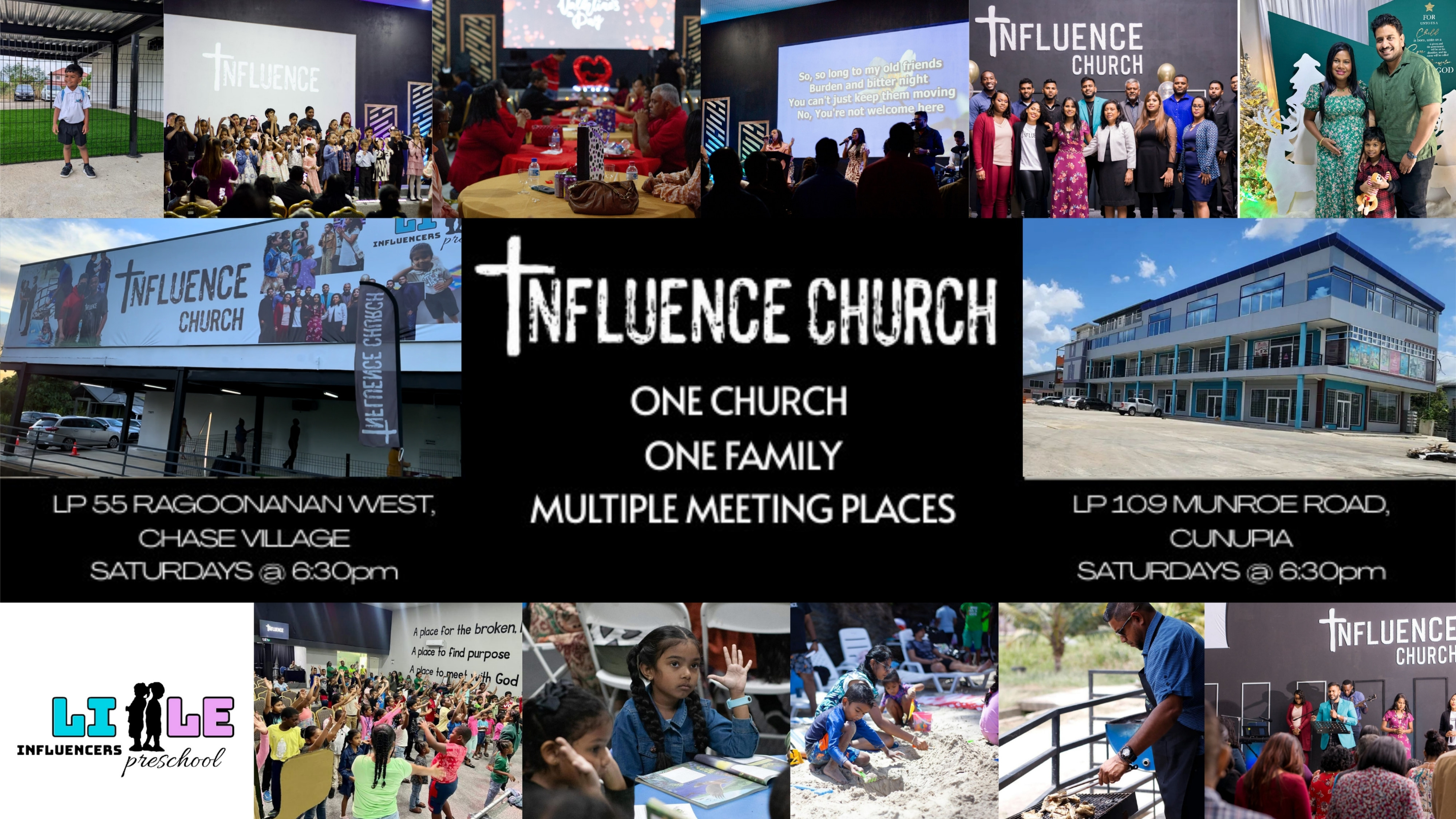 image of church stage